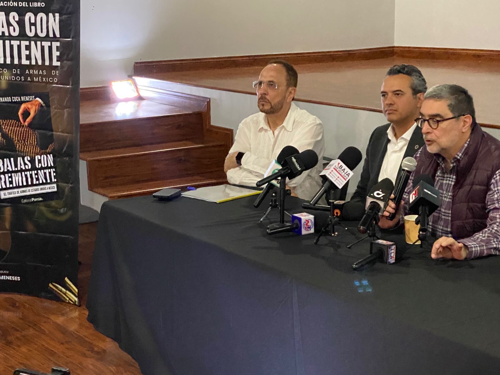 PRESENTAN EN TIJUANA LIBRO »BALAS CON REMITENTE»